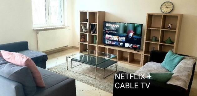 Modern 100M2 Flat 2Mn Walking From Train Station In City Center, Free Parking -2A Luxemburgo Exterior foto